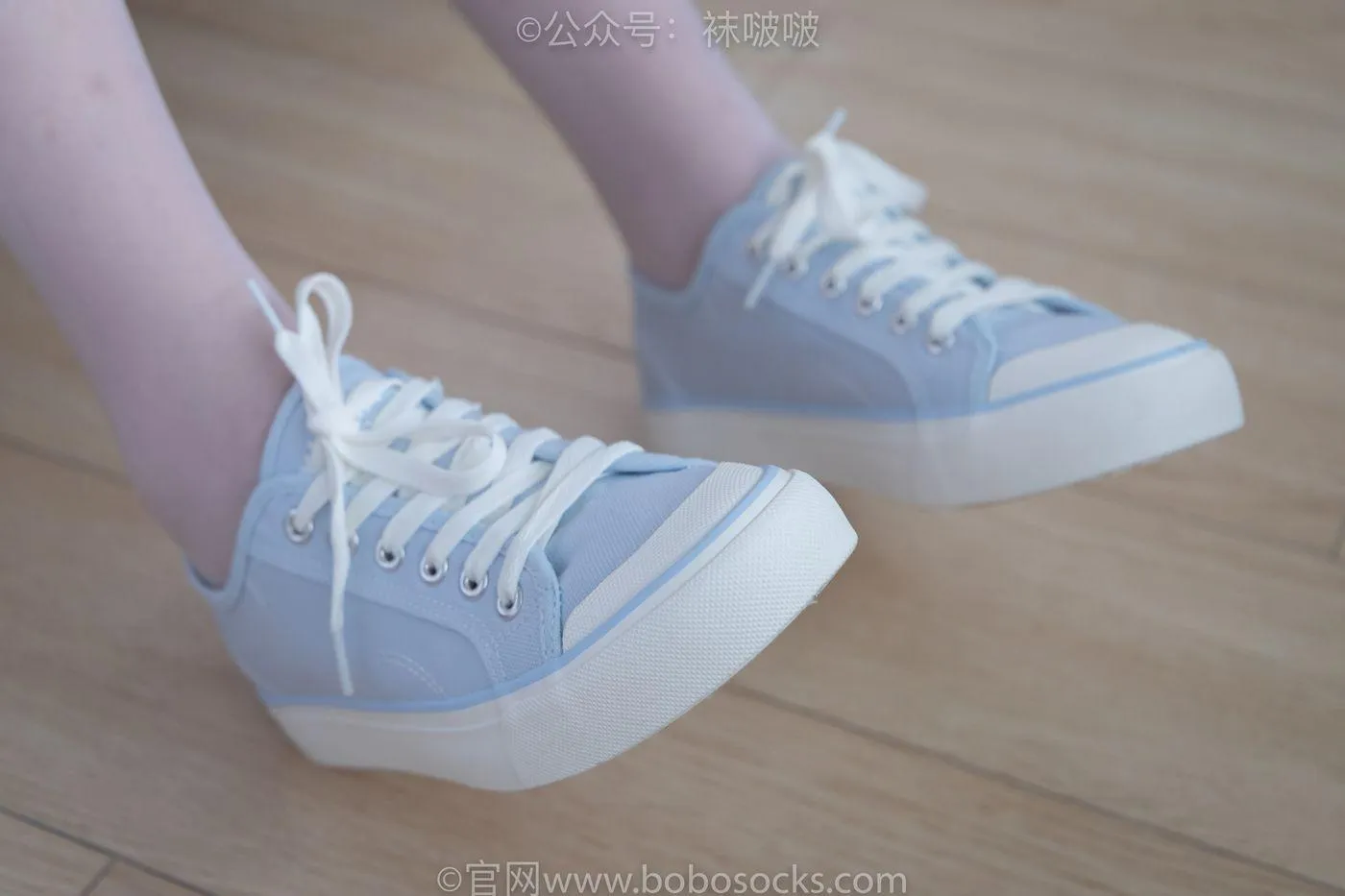 [BoBoSocks袜啵啵]NO.005 小甜豆-帆布鞋、薄白丝 [133P]插图9